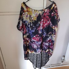 Womens multicoloured swimwear cover up size 14 Atmosphere Primark