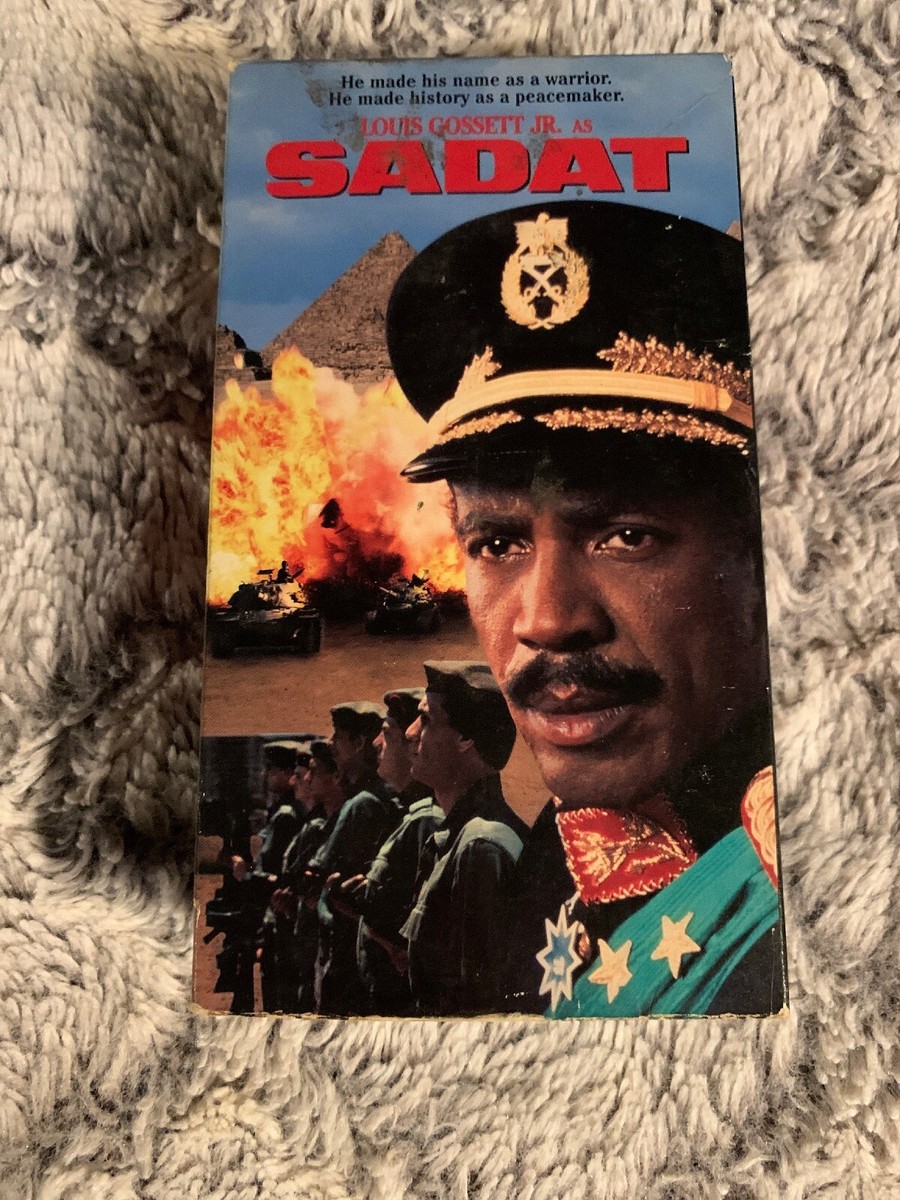 louis gossett jr SADAT john rhys davies VHS VIDEOTAPE 2 tape