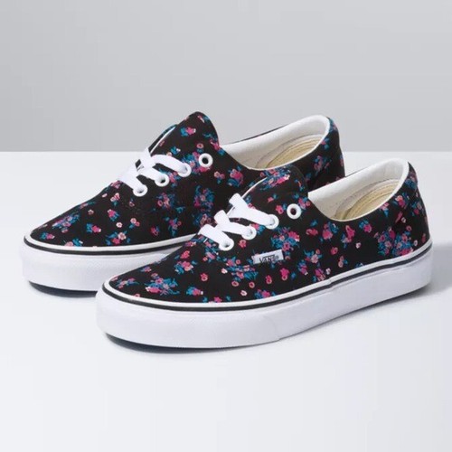 vans floral platform
