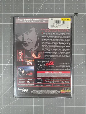 Jekyll Hyde: The Musical (DVD, 2001) New Sealed 18713813039| eBay