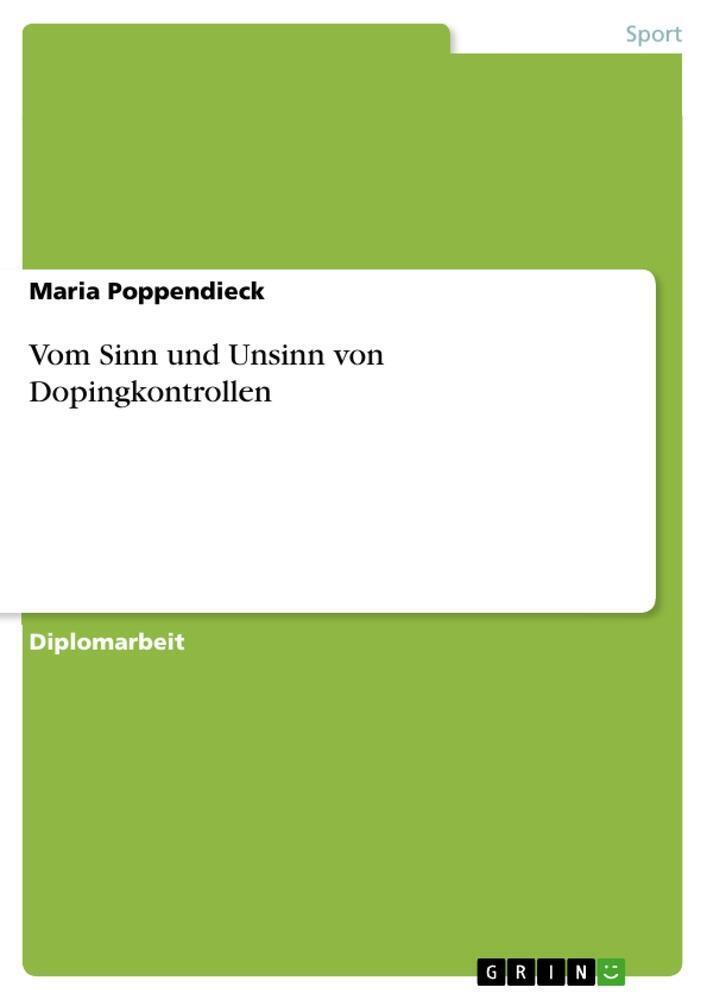Thumbnail - Maria Poppendieck | Vom Sinn Und Unsinn Von Dopingkontrollen |