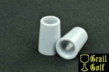 GRAIL GOLF NEW SUPER PREMIUM COOL GREY COLOR IRON FERRULES .370 .79" .540OD LOT