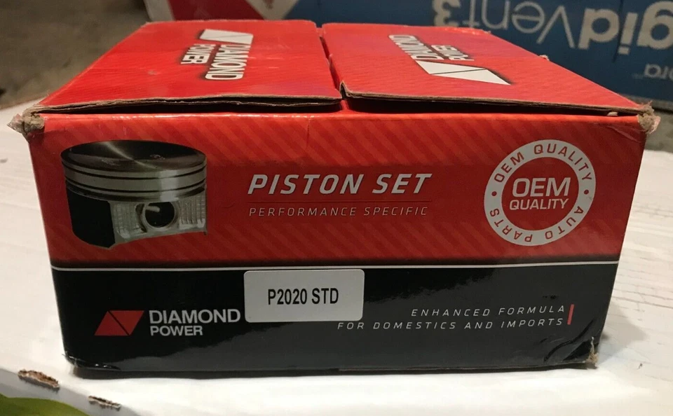 Diamond Power Piston Set Performance Specific ISO9001:2008 P2020 STD DA-20120305 - Image 2 of 4