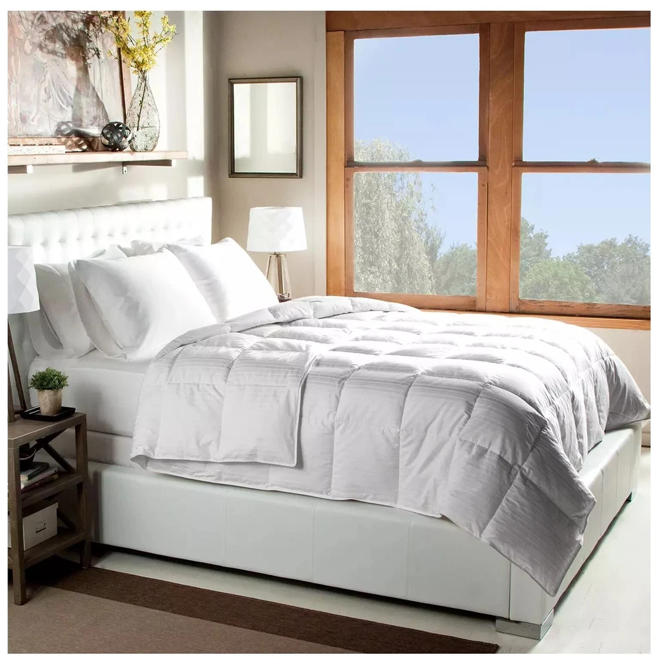 Edredón Eddie Bauer Ligero 350 Hilos Cuenta Atrás Gran Tamaño King 108 x 98" Foto 2 de 4