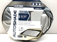 Kraco 5051092 Folding Solar Sun Shade Cover 28.5 X 31.5 Jumbo Size Kraco 5051092 Folding Solar Sun Shade Cover 28.5 X 31.5 Jumbo Size