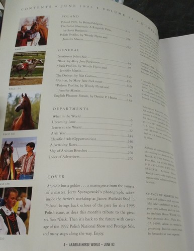 Arabian Horse World february 1985 Magazine - Picture 3 of 4