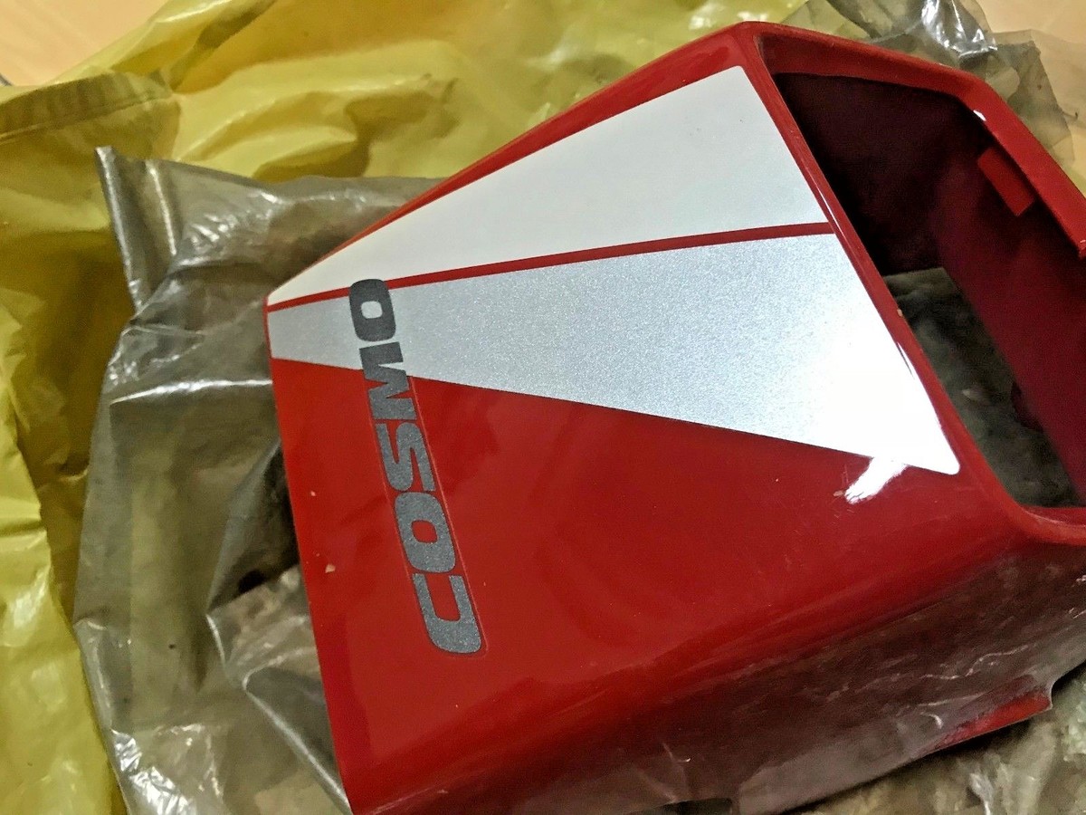 Kawasaki AM105-A1 COSMO Cover Head Lamp Red NOS Genuine Japan P/N