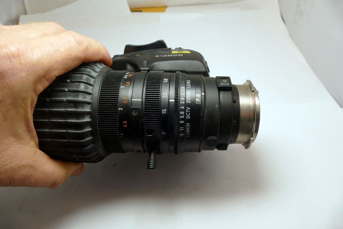 12X Canon Broadcasting TV Cinema BCTV Lens YH12X4.8 KRS-A 12X Canon Broadcasting TV Cinema BCTV Lens YH12X4.8 KRS-A
