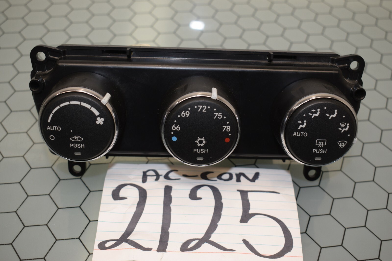 08 09 10 11 12 13 14 Dodge Avenger AC and Heater Control Used Stock #2125-AC