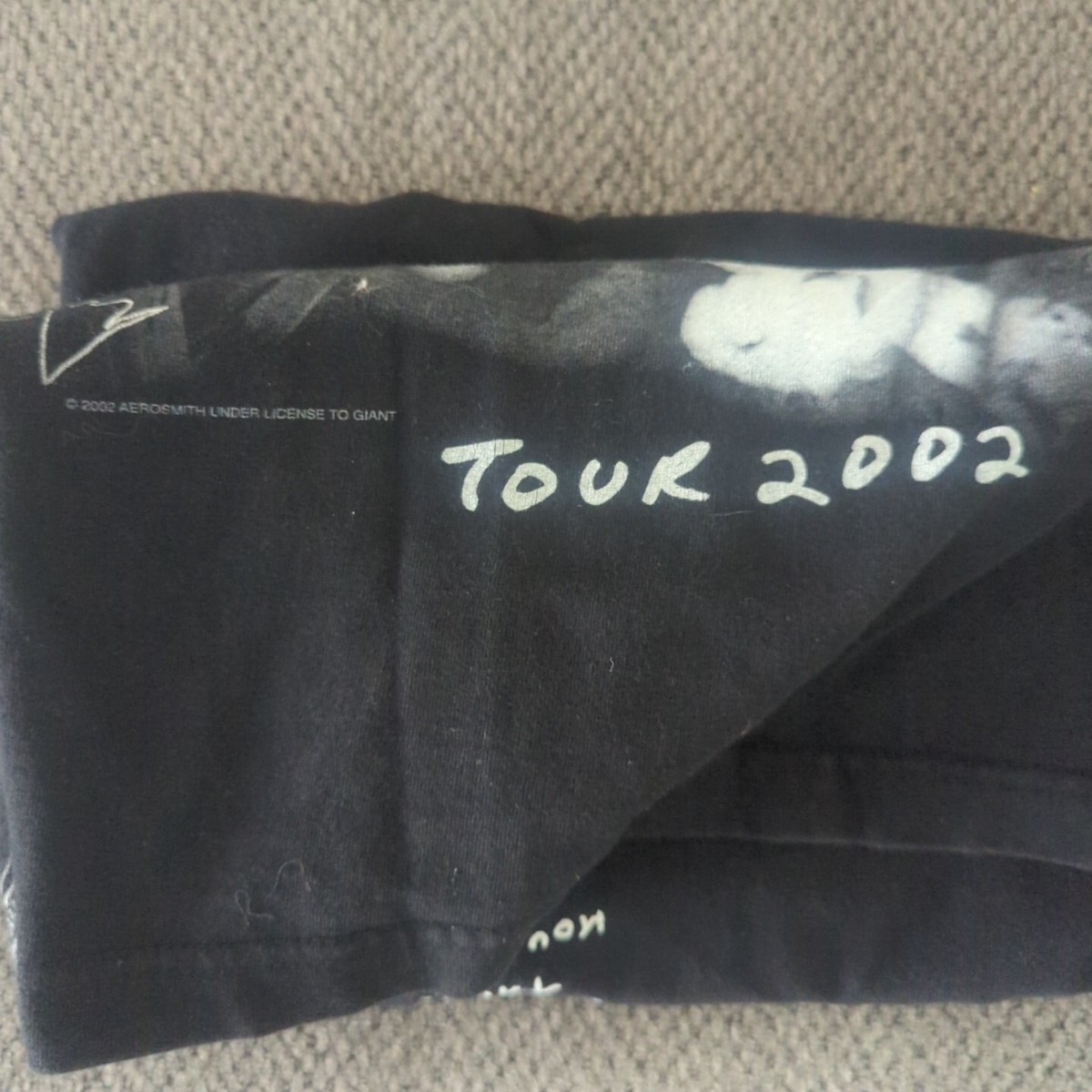 Vtg Y2K 2002 Aerosmith Tour Rock Band Concert T-Shirt Size Vtg Y2K 2002 Aerosmith Tour Rock Band Concert T-Shirt Size