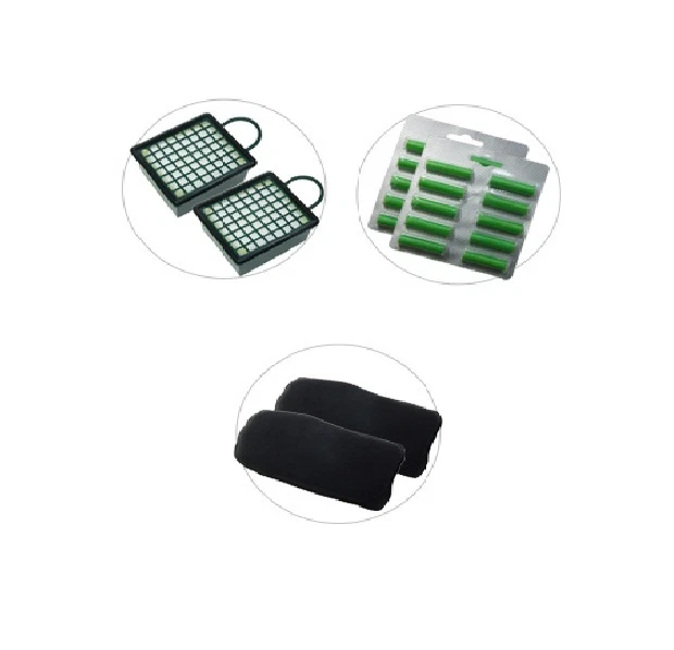 VORWERK FOLLETTO Folletto VK 130/131 20 Profumi + 2 Filtri HEPA + 2 Carboni Attivi