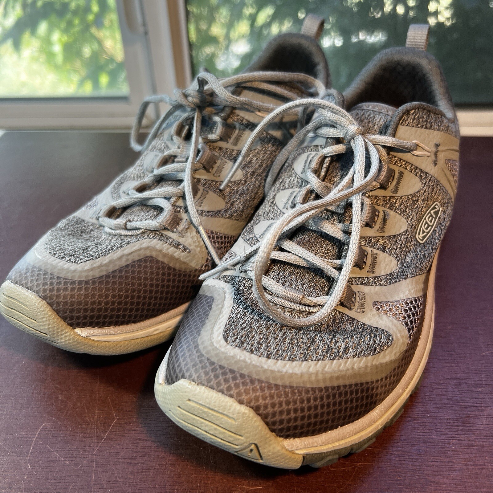 Scarpe da trekking KEEN Terradora Vent Trail 1020772 grigie da donna taglia 6 5 buone condizioni