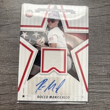 2025 PANINI USA STARS & STRIPES AUTO/JERSEY ROCCO MANISCALCO RC