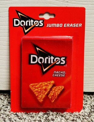 Doritos Nacho Cheese Tortilla Chips Jumbo Eraser ABG 2024
