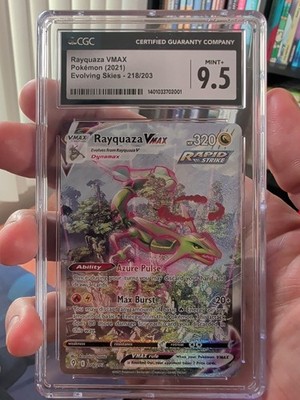 Rayquaza VMAX 218/203 Evolving Skies Holo CGC 9.5 Alternate Art | eBay