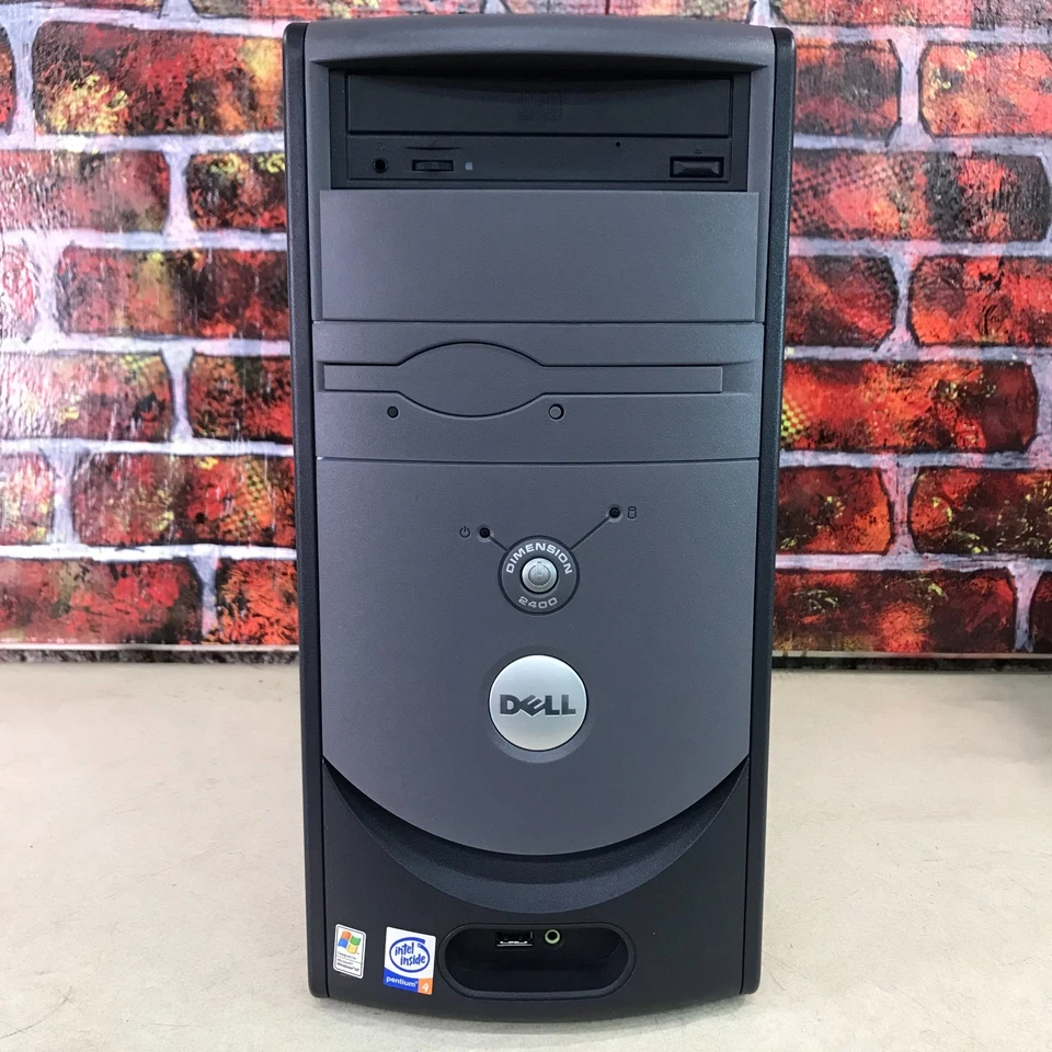 PC Dell Dimension 2400 para juegos retro Pentium 4 2,20 Hz 640 MB RAM (Windows XP) Foto 3 de 4
