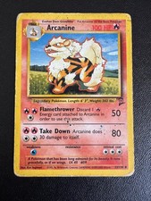 Arcanine 33/130 Uncommon Base Set 2 Pokemon HP