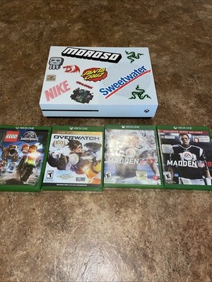 Microsoft Xbox One S Series- Console Only - Tested - Working 4 included Games