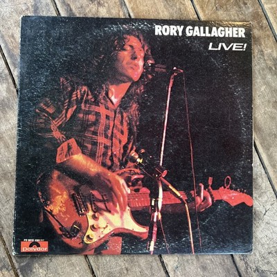 Rory Gallagher LIVE! - 1972 Polydor Records - LP Vinyl