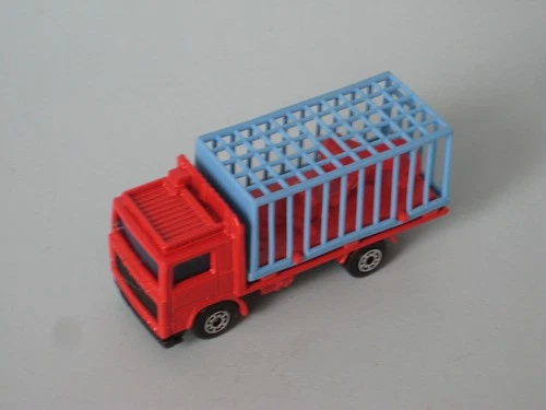 Matchbox Volvo Zoo Truck Red Lions Pre-Production Trial RARE Lesney Superfast 35