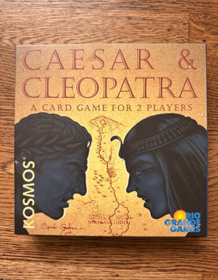 Caesar & Cleopatra - 2 Player Card Game - Rio Grande Games - Kosmos
