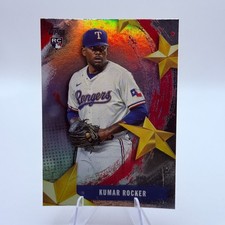 Kumar Rocker 2025 Topps Series 2 #SMLB-54 Stars of MLB Rookie Texas Rangers Card. rookie card picture