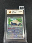 Snorlax CSZC-018/066 Pokemon Card Chinese Grade 10