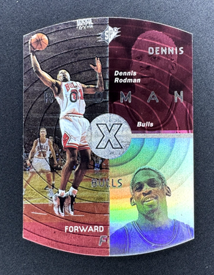 #ad #ad DENNIS RODMAN 1998 Upper Deck SPX DIE CUT HOLO #8 🔥CLEAN🔥 Chicago Bulls $10.99