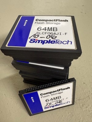 64MB 50Pin CF CompactFlash Karte Simpletech SLCF064JI-F