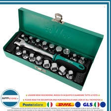 WIESEMANN Steckschlüsselsatz 17-tlg. | Aufnahme 3/8" für Ölablassschrauben