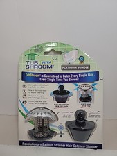 TubShroom TSULT455 Ultra Revolutionary Bath Tub Drain Protector Hair Catcher