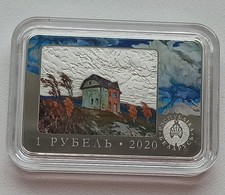 Belarus 1 ruble 2020 Ferdynand Ruszczyc's 150th Anniversary, Copper-Nickel Coin