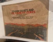 Edward Sharpe And The Magnetic Zeros RARE Surly Brewing Concert Poster