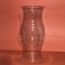 Glass Hurricane Chimney Candle Shade Globe 11.5  Tall 4.5" Flared Base Opening