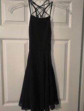 Lulus Black Mermaid Maxi Dress Size S