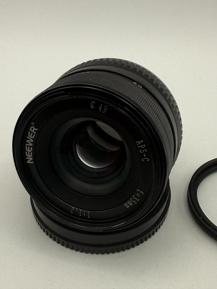 Neewer 35mm F1.2 Lens Fast Prime APS-C Lens Sony E Mount Nex F/1.2 (Manual Only) - Image 2 of 4