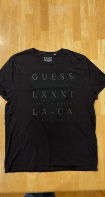 Guess Established 1981 LXXXI Graphic T-Shirt Black XL