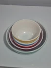 1960 5 PYREX colored bowls, excellent condition, no fading or scratches
