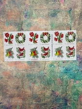 US Stamps 2025 Holiday Cheer 5 Sheets of 20 / A total of 100