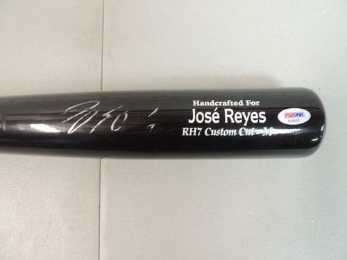 Jose Reyes Autographed Marucci Game Model Bat READ DESCRIPTION. - Picture 5 of 12