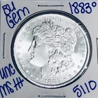 1883 O BU UNCIRCULATED MORGAN SILVER DOLLAR AUTHENTIC U.S.MINT FREESHIPPING 5110