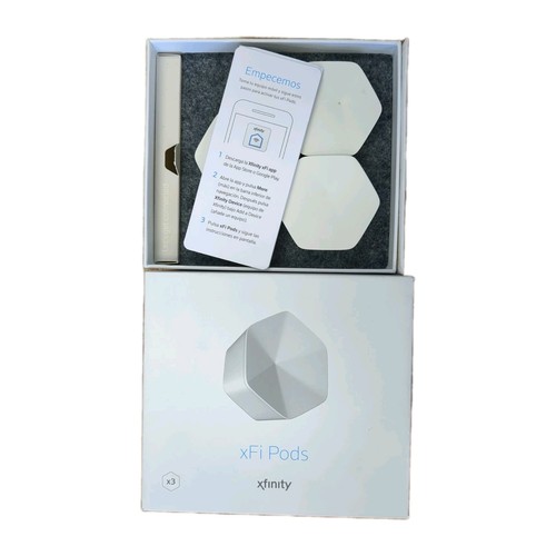 Xfinity XFI Pod WiFi Range Extender (White) | 3 Three Pack | XE-1S