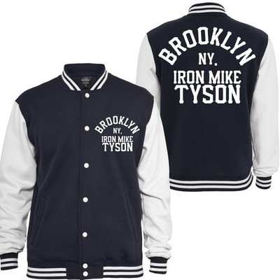 BROOKLYN KID DYNAMITE IRON MIKE TYSON Collegejacke EVANDER HOLYFIELD