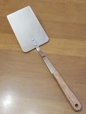 Vintage Robinson Knife Co Stainless Steel Spatula 12" Riveted Wood Handle Nice