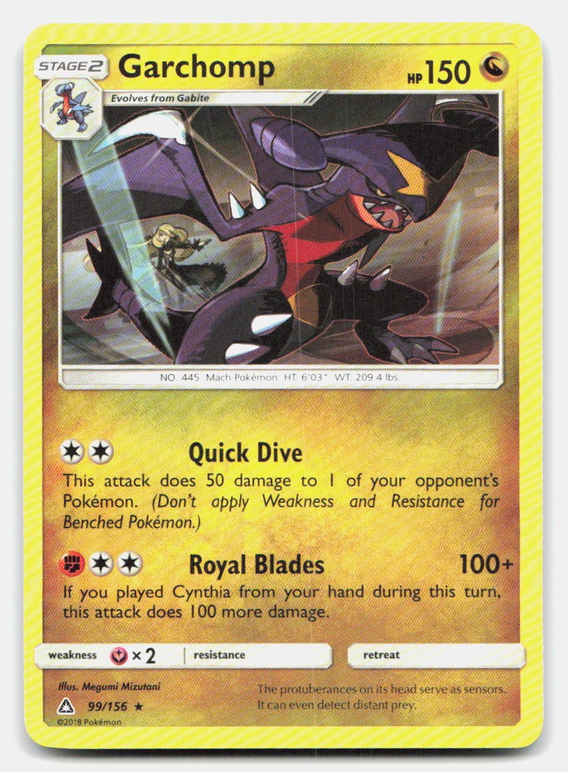 Garchomp 99/156 Rare Ultra Prism Pokemon NM