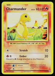 Charmander 9/108 XY Evolutions Common