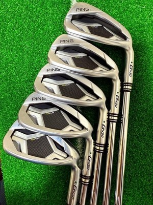 [PING] G430 Eisensatz 5tlg 7.8.9.P.45 NS Pro Modus3 Tour 105 Flex R Green Dot