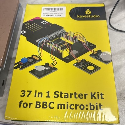 KEYESTUDIO 37 in 1 Box Starter Kit with BBC Micro bit Controller Board V2.2,... 