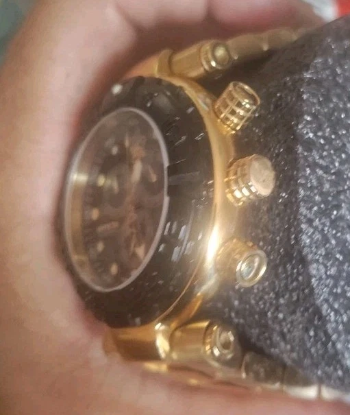 Invicta Sea Base Mod. 17961 LE de 1000 rosto de madrepérola (estado perfeito) tom dourado - Imagem 3 de 4