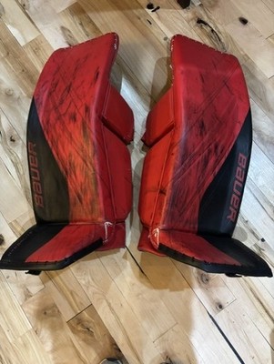 Bauer HYP2RLITE ICE HOCKEY Goalie Pads - Artsatbanov Embroidered Stitched - XL